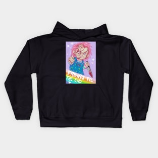 Pastel horror Chucky Kids Hoodie